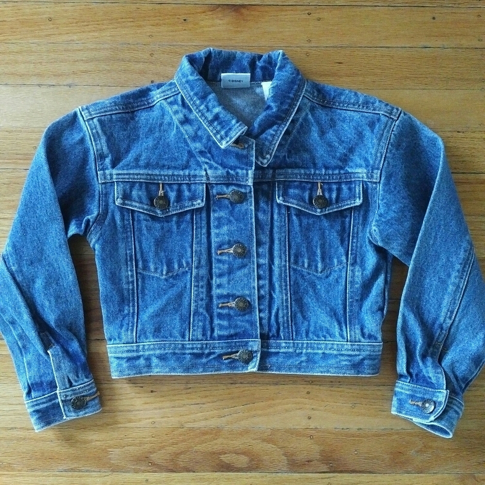 Disney Store Jean Jacket Childrens Small
